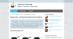 Desktop Screenshot of pfannen-test.org