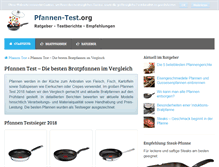 Tablet Screenshot of pfannen-test.org